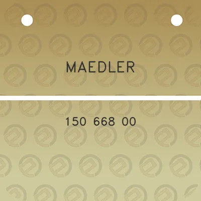 maedler-150-668-00