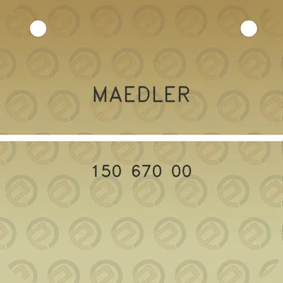 maedler-150-670-00