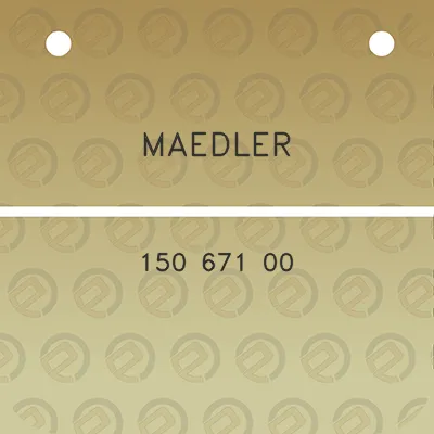 maedler-150-671-00