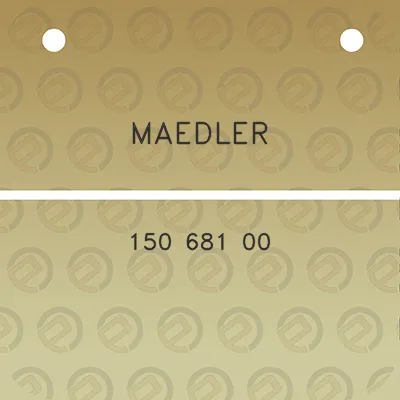 maedler-150-681-00