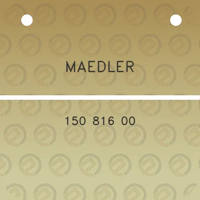 maedler-150-816-00