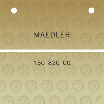 maedler-150-820-00