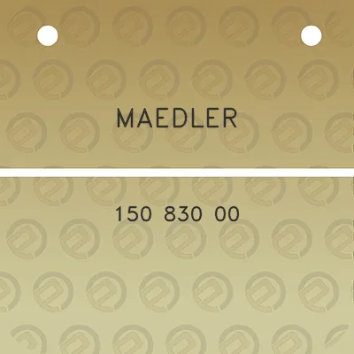 maedler-150-830-00