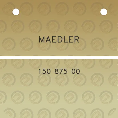 maedler-150-875-00