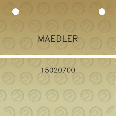 maedler-15020700