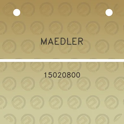 maedler-15020800