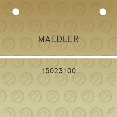 maedler-15023100