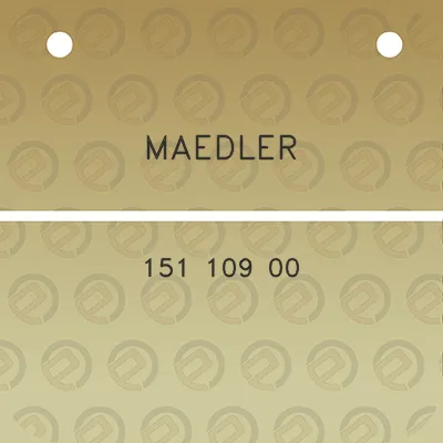 maedler-151-109-00