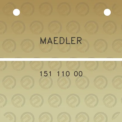 maedler-151-110-00