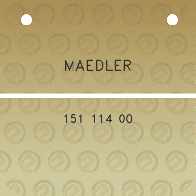 maedler-151-114-00