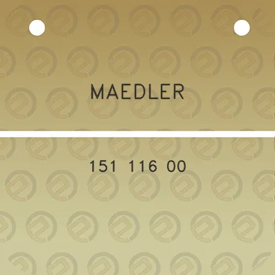 maedler-151-116-00