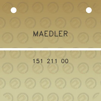 maedler-151-211-00