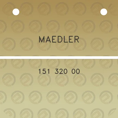 maedler-151-320-00