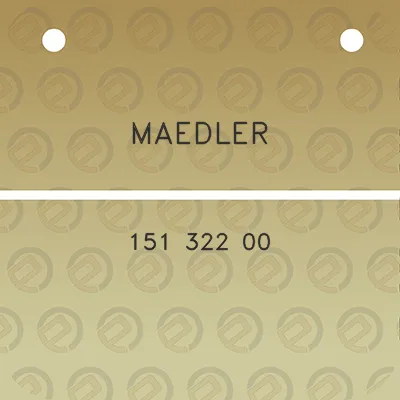 maedler-151-322-00