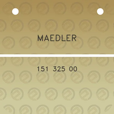 maedler-151-325-00