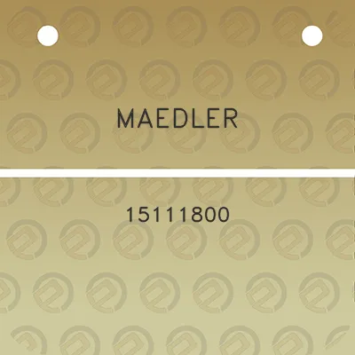 maedler-15111800