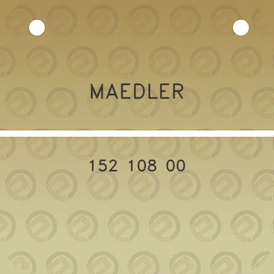 maedler-152-108-00