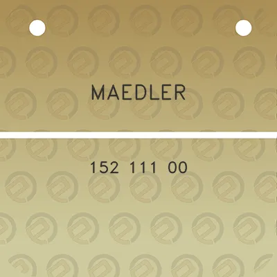 maedler-152-111-00