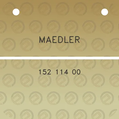 maedler-152-114-00