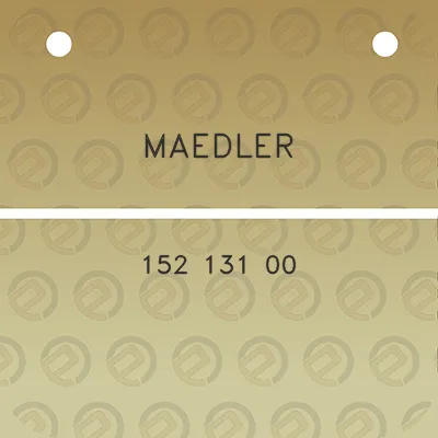 maedler-152-131-00