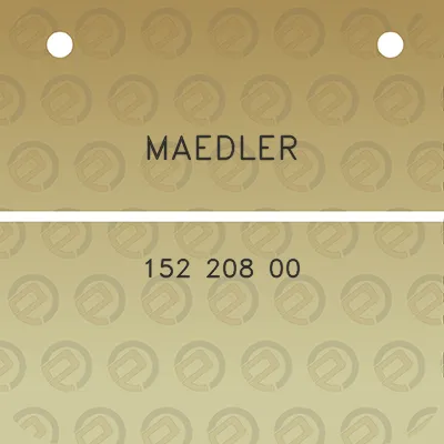 maedler-152-208-00