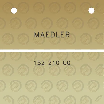 maedler-152-210-00