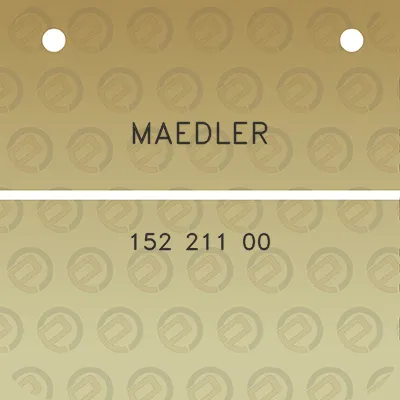 maedler-152-211-00