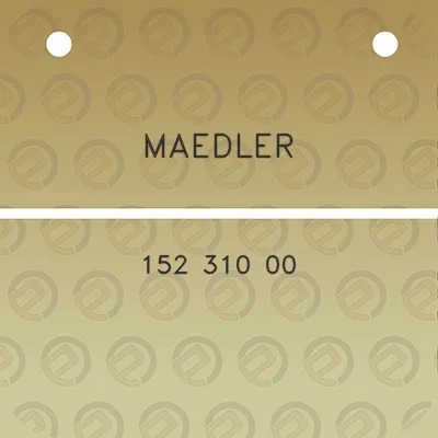 maedler-152-310-00