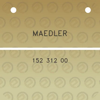maedler-152-312-00