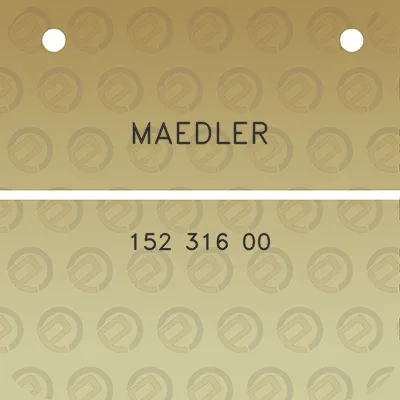 maedler-152-316-00