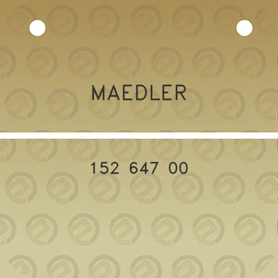 maedler-152-647-00