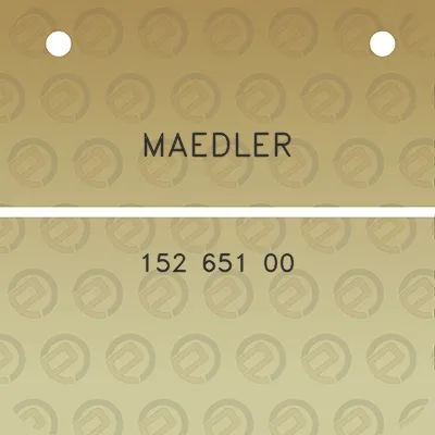 maedler-152-651-00