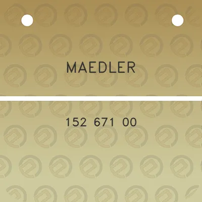 maedler-152-671-00