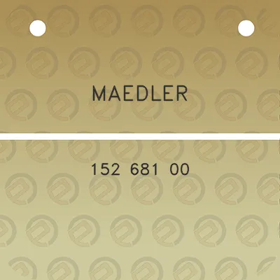 maedler-152-681-00