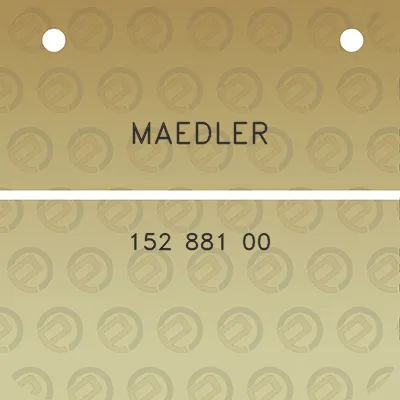 maedler-152-881-00