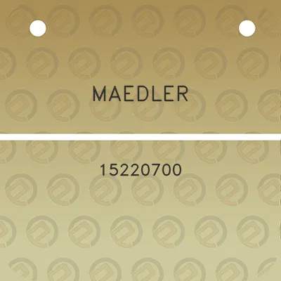 maedler-15220700