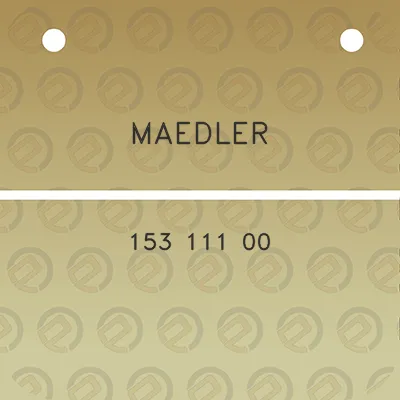 maedler-153-111-00