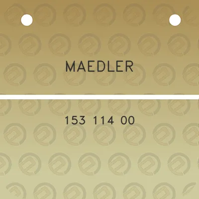 maedler-153-114-00