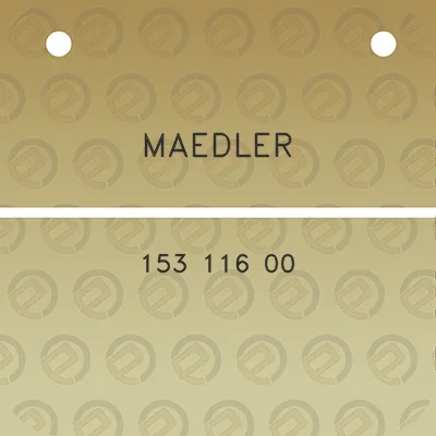 maedler-153-116-00