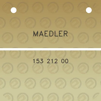 maedler-153-212-00