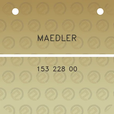 maedler-153-228-00