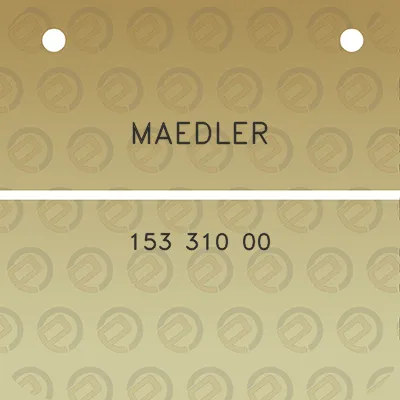 maedler-153-310-00