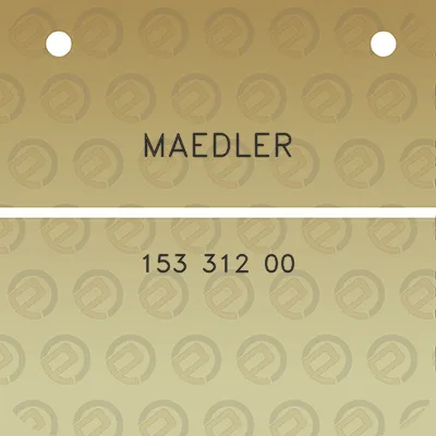 maedler-153-312-00