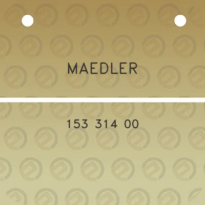 maedler-153-314-00