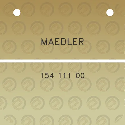 maedler-154-111-00