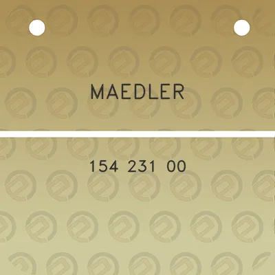 maedler-154-231-00