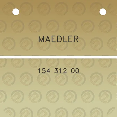 maedler-154-312-00