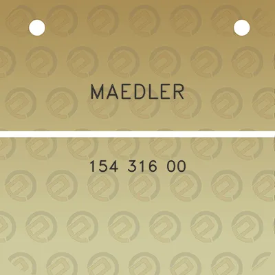 maedler-154-316-00