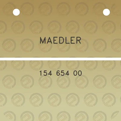 maedler-154-654-00