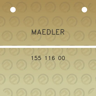 maedler-155-116-00